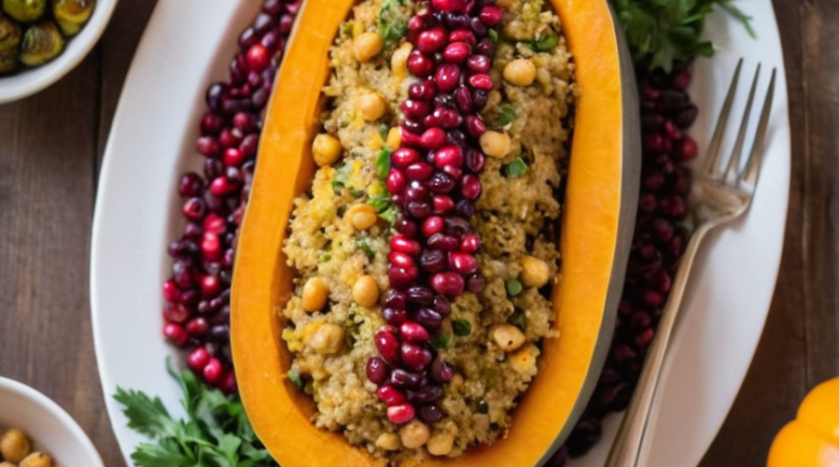 Vegan Thanksgiving Centerpiece