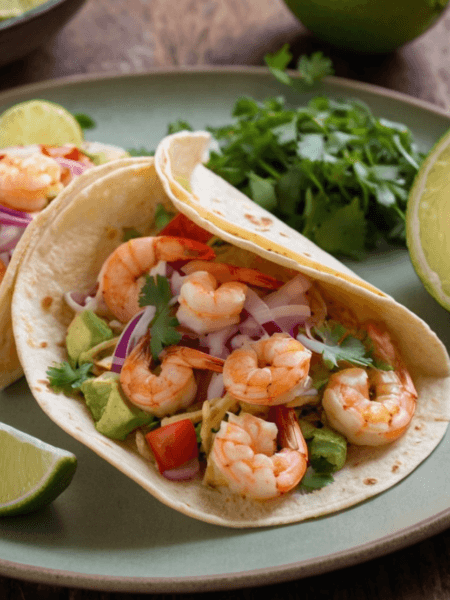 spicy shrimp tacos