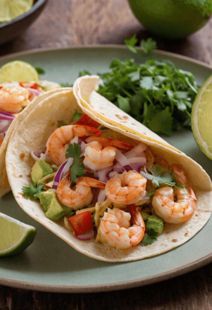 spicy shrimp tacos