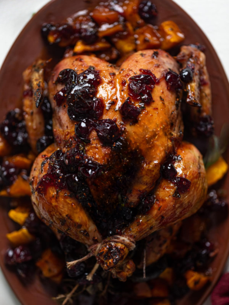 Cranberry Roast Chicken