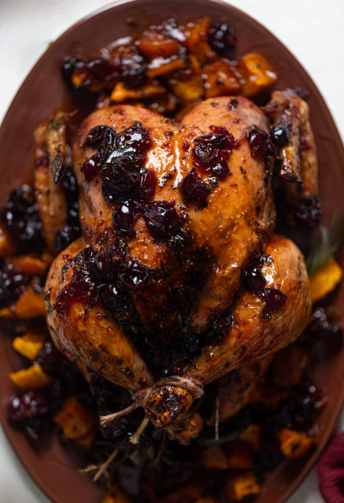 Cranberry Roast Chicken