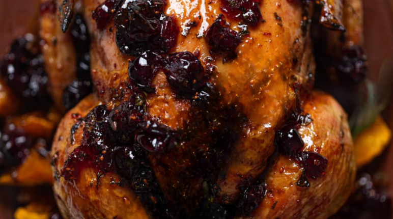 Cranberry Roast Chicken