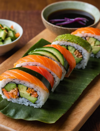 Veggie sushi