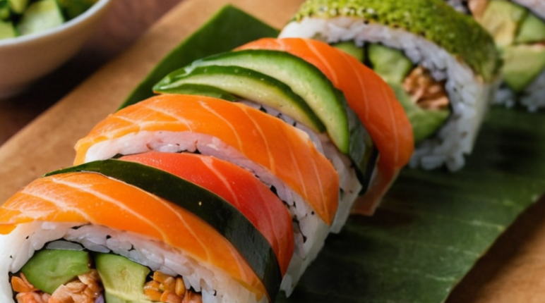 Veggie sushi