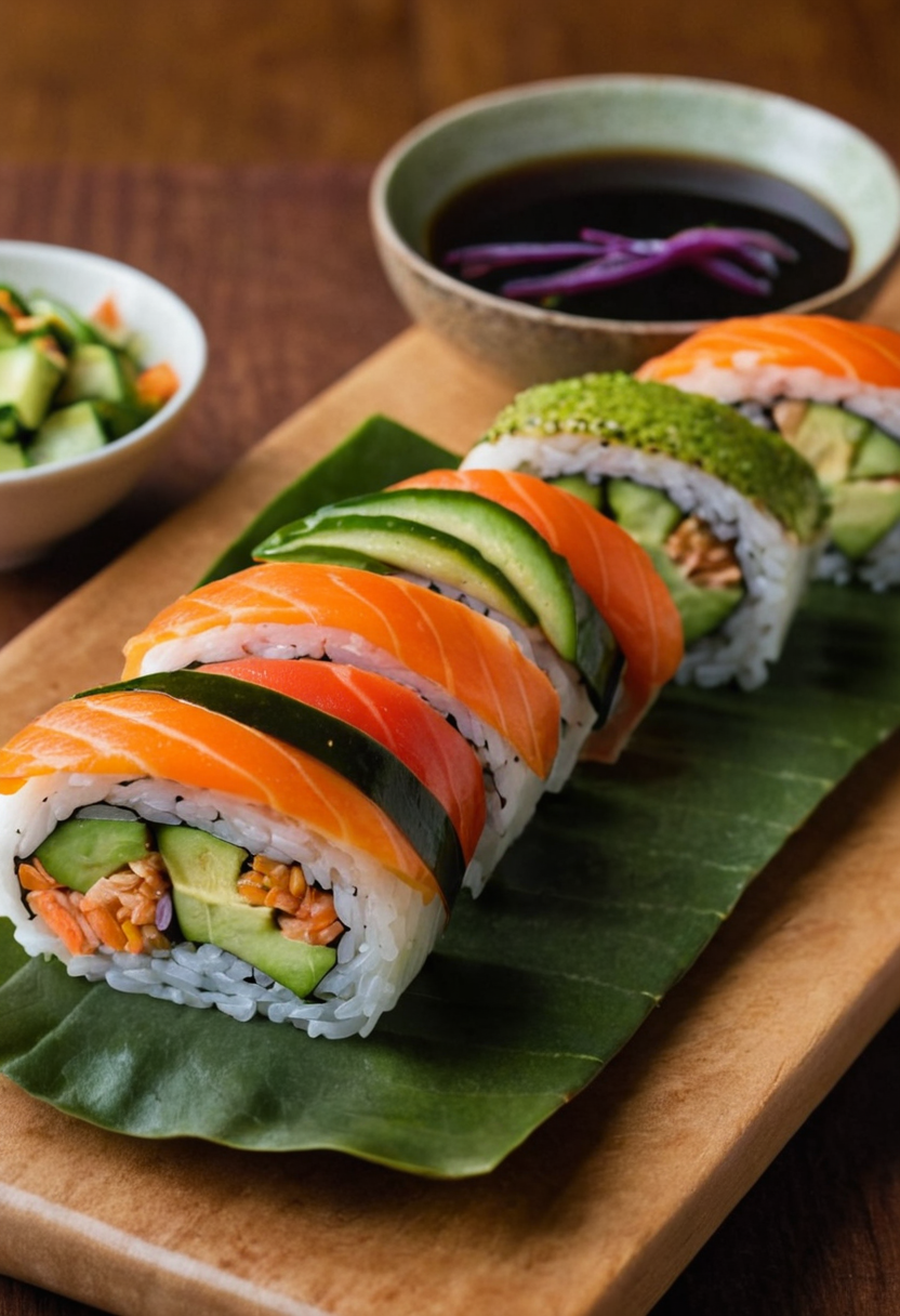 Veggie sushi