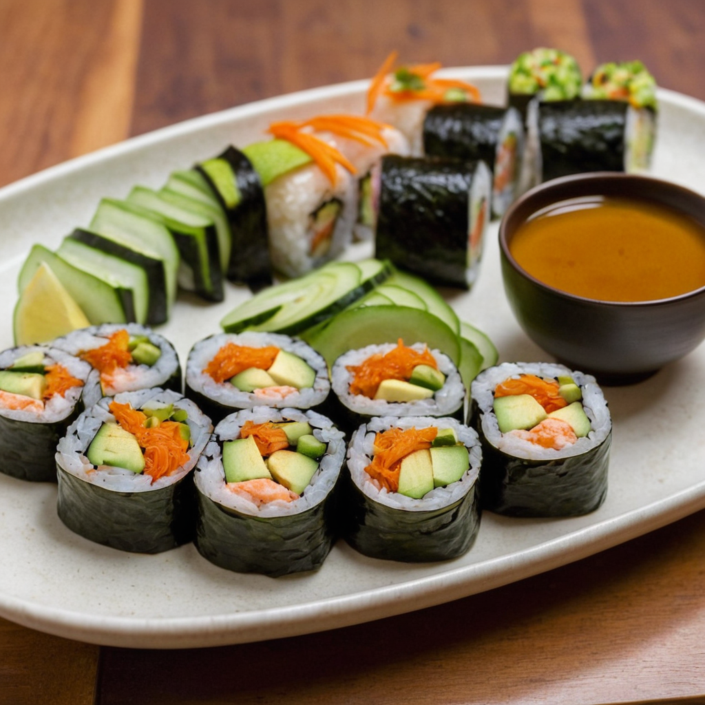 Veggie sushi