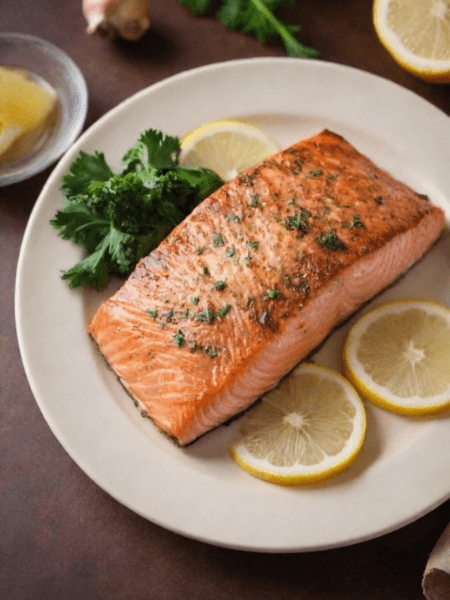 Lemon Garlic Salmon