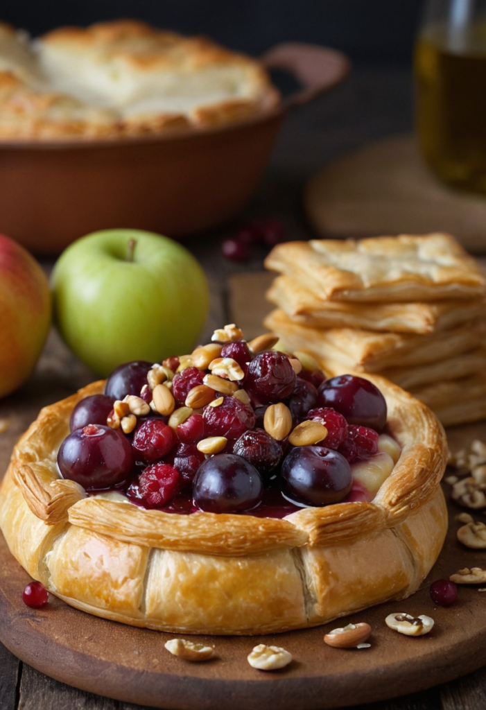 Baked Brie in Puff Pastry