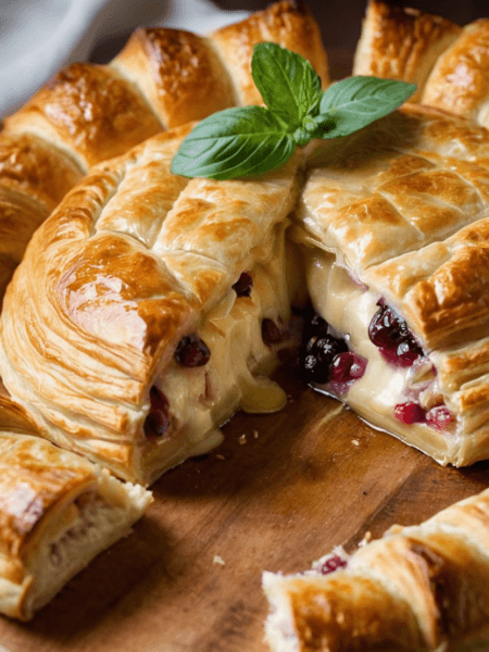 Baked Brie in Puff Pastry