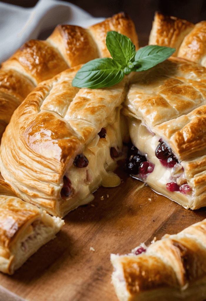 Baked Brie in Puff Pastry