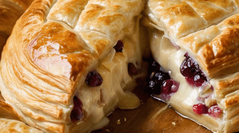 Baked Brie in Puff Pastry