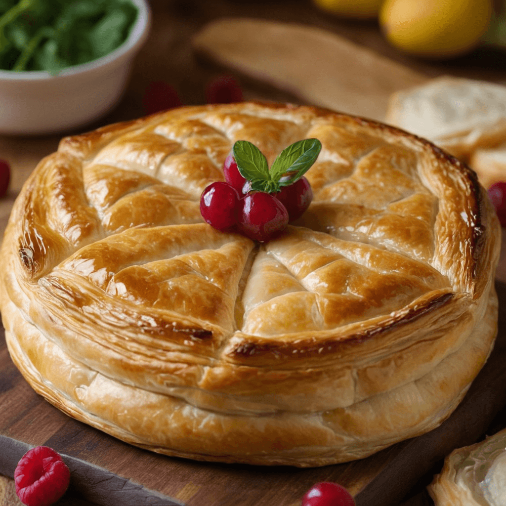 Baked Brie in Puff Pastry