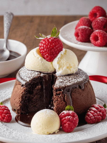 chocolat lava cake