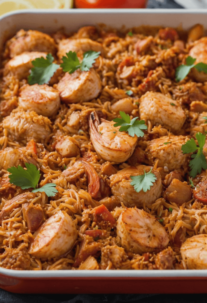 Sheet Pan Jambalaya recipe